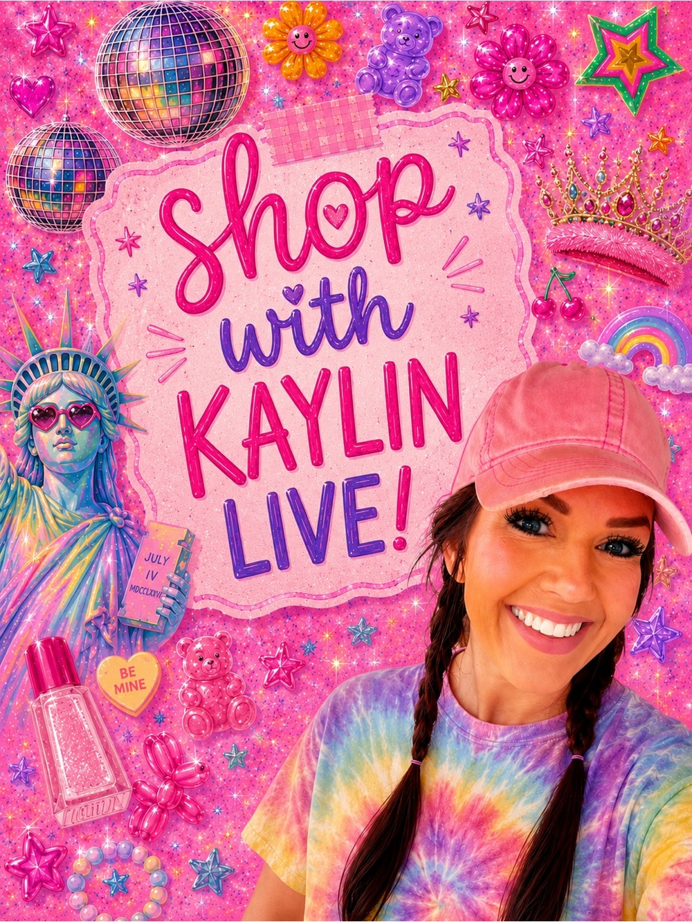 KAYLIN IS LIVE!!!!! 🩷🩷🩷🎉🎉🎉🎉